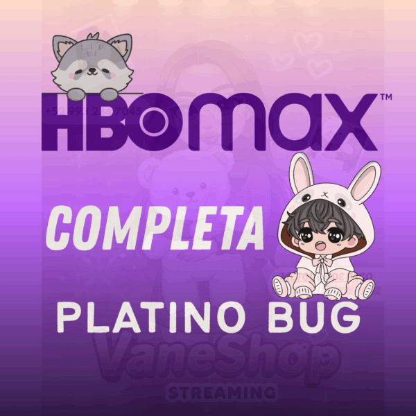HBOMAX PLATINO COMPLETA